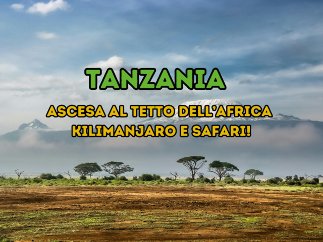 TANZANIA: KILIMANJARO E SAFARI